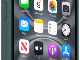 Клип-кейс Apple Silicone Case with MagSafe для Apple iPhone 16 Lake Green