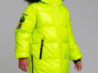 Куртка текстильная с полиуретановым покрытием для девочек