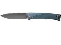 Складной нож LionSteel Thrill, сталь M390, рукоять Blue titanium