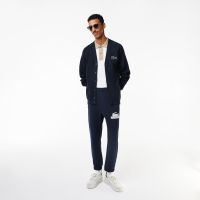 Мужские спортивные брюки Lacoste свободного кроя из хлопка