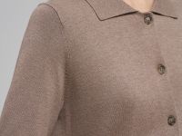 Легкий кардиган прямого кроя с коротким рукавом