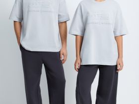 Футболка свободного кроя с принтом из коллаборации с maneken