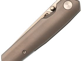 Складной нож Bestech VK-Kuze, сталь Magnacut, рукоять титан, серый