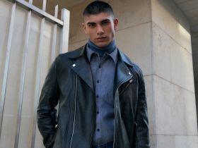 Куртка-косуха из натуральной кожи