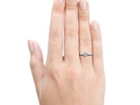 Помолвочное кольцо из белого золота э4712кц05153100_white