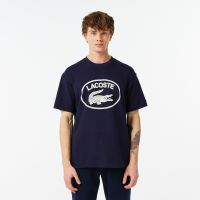 Мужская футболка Lacoste свободного кроя