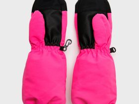 Варежки детские текстильные для девочек