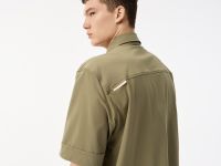 Мужская рубашка Lacoste с коротким рукавом и тремя карманами