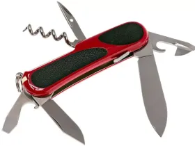 Нож перочинный Victorinox EvoGrip S101, сталь X50CrMoV15, рукоять Cellidor/резина, красно-чёрный