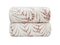 Плед Foliate, розовый