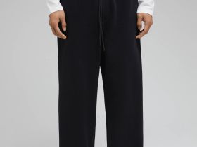 Трикотажные брюки из хлопка