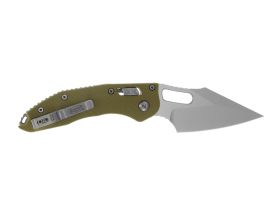 Складной нож Microtech Stitch, сталь M390, рукоять G10, зеленый
