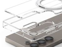 Чехол Araree Duple M Stand для Galaxy S25 Ultra прозрачный