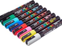 Набор маркеров POSCA PC-5M Стандартные цвета, 8 шт