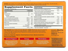 Emergen-C, Витамин С, смесь для газированных напитков со вкусом малины, 1000 мг, 30 пакетиков весом 9,1 г (0,32 унции) каждый