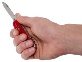 Нож перочинный Victorinox Climber, сталь X55CrMo14, рукоять Cellidor®, красный, 14 функций, 91мм