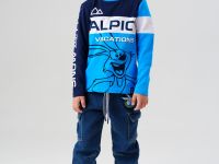 Брюки текстильные джинсовые утепленные флисом для мальчиков