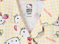 Жёлтая пижама с принтом Hello Kitty для девочки Глория Джинс