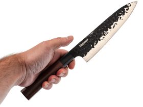 Кухонный шеф нож Поварской Fissman Kendo, сталь 3Cr13, рукоять пластик