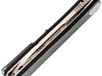 Складной нож Dr.Tech W3896MB, сталь D2, рукоять микарта, черный