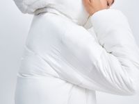 Утепленное пальто прямого кроя