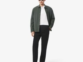 Мужские брюки Lacoste из эластичного органического хлопка