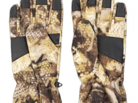 Перчатки Remington Hunter Yellow Waterfowl — тёплый флис 250 gsm для охоты