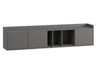 ТВ-тумба подвесная Воямполь 190x44 Графитовый