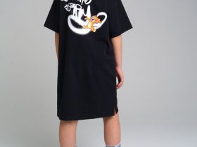 Платье трикотажное для девочек