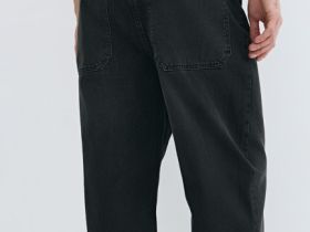 Свободные джинсы Baggy, Серый