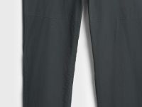 Утеплённые брюки со стопперами, Серый
