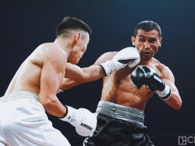 Боксёр из Якутии Михаил Варламов победил в главном бою «Битвы за контракт»