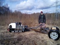 Мотобуксировщик ВЕПС «Торос» 15 л.с.