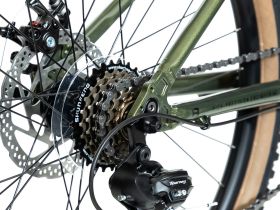 Подростковый велосипед Benort Neo 24, год 2026, цвет Зеленый