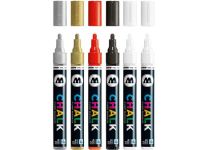 Маркер меловой Molotow "CHALK" 4 мм Желтый
