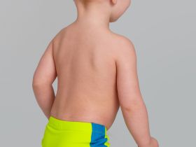 Плавки-шорты детские трикотажные для мальчиков, средней длины