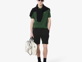 Мужские шорты Lacoste из органического хлопка