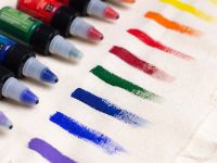 Набор акриловых красок по ткани Малевичъ, 12 цветов по 10 мл