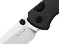 Складной нож Kizer T1 BD, сталь Elmax, рукоять алюминий, черный