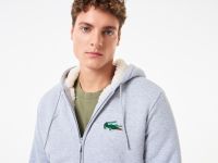 Мужская утеплённая толстовка Lacoste на молнии