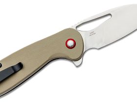 Складной нож CJRB Lago 87 мм, сталь AR-RPM9, рукоять G10