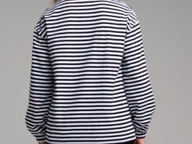 Фуфайка трикотажная для девочек (футболка с длинными рукавами)