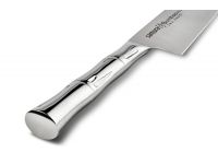 Набор из 4 ножей и подставки Samura Bamboo в подарочной коробке SBA-5, сталь AUS-8, рукоять нержавеющая сталь