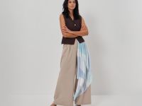 Платок шейный Divina, голубой I