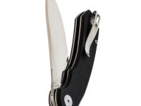 Складной нож Petrified Fish Waterspout, сталь 14C28N, рукоять G10, черный