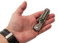 Складной нож Kizer Mini Militaw, сталь S45VN, рукоять титан/карбон