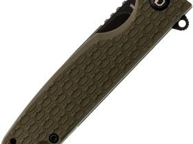 Складной нож Daggerr Leprechaun olive BW DL, сталь 8Cr14MoV, рукоять FRN