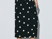 Юбка с запахом, Черный