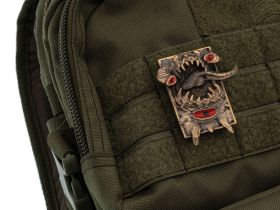 Патч на липучке "Злой глаз"