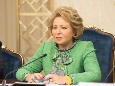 Валентину Матвиенко переизбрали главой Совета Федерации